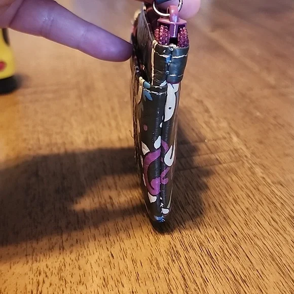 Fossil Multicolor Floral Wallet EUC - Picture 4 of 12